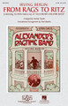 Irving Berlin: From Rags to Ritz ((Medley)). By Irving Berlin. Arranged by Audrey Snyder and Paul Murtha. For Choral (SATB). Choral. 24 pages. Published by Hal Leonard.

Celebrate the 100th anniversary of Irving Berlin's classic “Alexander's Ragtime Band” with this medley of four of his all-time greatest hits arranged for choir, band and strings! A fantastic closer or festival feature, it includes: Alexander's Ragtime Band, Blue Skies, Play a Simple Melody, Puttin' on the Ritz. Available separately: SATB, 3-Part Mixed, 2-Part, ShowTrax CD, Concert Band (Grade 3), String Pak. Duration: ca. 4:35.

Minimum order 6 copies.