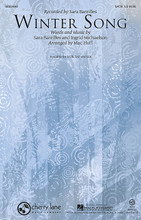Winter Song by Sara Bareilles. By Ingrid Michaelson and Sara Bareilles. Arranged by Mac Huff. For Cello, Choral, Violin (SATB). Choral. 16 pages. Published by Hal Leonard.

This haunting song by Sara Bareilles and Ingrid Michaelson is a poetic reflection on the winter landscape and longing for love, with layered vocals and a rich harmonic underpinning. A starkly beautiful choice for winter programs and pop, jazz and concert ensembles. Optional violin and cello. Available separately: SATB, SAB, SSA, ChoirTrax CD. Duration: ca. 4:00.

Minimum order 6 copies.