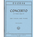 Dvorák, Antonín - Concerto in a minor, Op. 53 - Violin and Piano