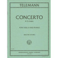 Telemann, Georg Philipp - Concerto In G Major - TWV 51:G9. For Viola and Piano
