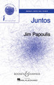 Juntos. (Sounds of a Better World). By Jim Papoulis. For Choral, Percussion (SSA). BH Sounds of a Better World. 20 pages. Boosey & Hawkes #M051481958. Published by Boosey & Hawkes.

Three part treble voices, two percussion players and piano sing in a Latino style that is becoming a signature style of composer Jim Papoulis. This original text by the composer itentifies the strength and power that exists when we learn to work and walk together. The title “Juntos” means together and through Latin dance rhythms builds to a powerful “Unidad”. Duration ca. 4 min.

Minimum order 6 copies.