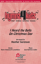 I Heard the Bells on Christmas Day (Hymnz 4 Kidz Series). Arranged by Heather Sorenson. For Choral, Handbells, Children's Choir (2-Part). Fred Bock Publications. 12 pages. Fred Bock Music Company #BG2561. Published by Fred Bock Music Company.

Everyone will enjoy this delightful treble arrangement perfect for Christmas services and concerts. A great addition to the Hymnz 4 Kidz series!

Minimum order 6 copies.