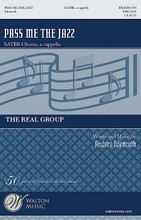 Pass Me the Jazz by The Real Group. By Anders Edenroth. For Choral (SATBB A CAPPELLA). Walton Choral. 20 pages. Walton Music #WRG1019. Published by Walton Music.

This up-tempo vocal jazz piece written for The Real Group features sections of scat singing. Left intentionally without dynamic markings, it is meant to get its “color” from the performers. El. bass may be substituted for the bass voice. Duration: ca. 3:30.

Minimum order 6 copies.