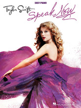 Taylor Swift - Speak Now. (Easy Piano). By Taylor Swift. For Piano/Keyboard. Easy Piano Personality. Softcover. 112 pages. Published by Hal Leonard.

With a winning mix of pop sounds, country twang, and confessional lyrics, Speak Now is the highly anticipated follow-up to Taylor Swift's hugely successful sophomore release Fearless. This folio features easy piano arrangements of all 14 tracks from the celebrated songstress: Back to December • Better Than Revenge • Dear John • Enchanted • Haunted • Innocent • Last Kiss • Long Live • Mean • Mine • Never Grow Up • Sparks Fly • Speak Now • The Story of Us.