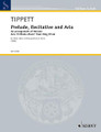 O Divine Music. (Prelude, Recitative and Aria). By Michael Tippett. For Flute, Oboe, Piano, Harpsichord (Score). Woodwind Ensemble. Book only. Hal Leonard #ED13395. Published by Hal Leonard.