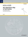 My Apprentice-Ship in Two Kettles. (Two Timpani (One Player)). By Heinz Holliger (1939-2002). For Timpani. Percussion. Softcover. 8 pages. Schott Music #BAT49. Published by Schott Music.