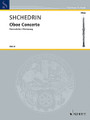 Oboe Concerto. (Oboe and Piano Reduction). By Rodion Shchedrin (1932-). For Oboe, Piano Accompaniment (Score & Parts). Woodwind. Book only. Schott Music #OBB49. Published by Schott Music.

Piano reduction by the composer.