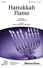 Hanukkah Flame by Linda Marcus and Vicki Tucker Courtney. For Choral, Violin (SATB, VIOLIN). Choral. 12 pages. Published by Shawnee Press.

This beautiful choral paints the warm glow and message of the menorah through lyric and music. The optional violin adds to the cultural feel of the original work creating a lovely ballad selection for the Hanukkah season. Available separately: SATB, opt. violin; 3-Part Mixed, opt. violin, PianoTrax CD (35027473). Duration: ca. 1:57.

Minimum order 6 copies.