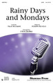 Rainy Days and Mondays by The Carpenters. By Paul Williams and Roger Nichols. Arranged by Steve Zegree. For Choral (SATB). Choral. 12 pages. Published by Shawnee Press.

The Carpenters had a hit with this haunting ballad in 1971. Steve Zegree has captured the song's original essence in this arrangement, which is sure to be a stunning moment in your choral concert. Available separately: SATB, StudioTrax CD. Duration: ca. 3:33.

Minimum order 6 copies.