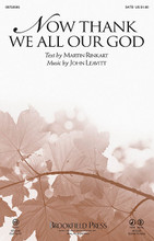 Now Thank We All Our God by John Leavitt. For Choral (SATB). Brookfield Choral Series. 12 pages. Published by Brookfield Press.

John Leavitt's setting of this classic text is both bright and rhythmic, making for an energetic moment of choral praise. The optional instrumentation will add flair and depth. Available separately: SATB, ChoirTrax CD. Score and parts (tpt 1-2, tbn 1-2, handbells, perc 1-2, db) available as a Printed Edition and as a digital download. Duration: ca. 3:00.

Minimum order 6 copies.