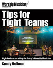 Tips for Tight Teams. (High-Performance Help for Today's Worship Musician). Worship Musician Presents. Softcover. 142 pages. Published by Hal Leonard.

Tips for Tight Teams instructs and equips today's worship musician to function on the musical, relational, and technical levels expected of 21st-century worship team leaders and members. Rooted in Sandy Hoffman's “Ten Top Tips for Tight Teams” curriculum, the book covers a myriad of timeless and relevant worship topics, such as: