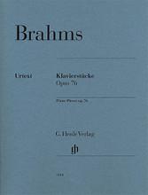 Piano Pieces Op. 76 Nos. 1-8 (Capriccios C, c#, f#, b Intermezzi A, a , A-flat, B-flat). By Johannes Brahms (1833-1897). Edited by Katrin Eich. For Piano. Henle Music Folios. Softcover. 40 pages. G. Henle #HN1184. Published by G. Henle.
Product,57298,Sonata in F Major Op. 99 for Piano and Violoncello "