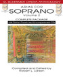 Arias for Soprano, Volume 2 - Complete Package (with Diction Coach and Accompaniment CDs). Edited by Robert L. Larsen. For Soprano, Piano Accompaniment. Vocal Collection. Book with CD. 328 pages. Published by G. Schirmer.

Aria Book/Diction Coach/Accompaniment CDs combined

Diction Coach includes IPA, word for word translations, and diction lessons recorded by a professional, native speaker coach.

Accompaniment CDs were recorded by professional vocal coach.