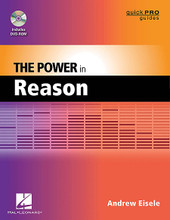 The Power in Reason. Quick Pro Guides. Softcover with DVD-ROM. 134 pages. Published by Hal Leonard.

The Power in Reason begins with an overview of the program and the basic operations of how to record and edit MIDI. Next is a look at some of Reason's instruments, such as the Subtractor and ReDrum Drum Computer. Also discussed is how to apply effects to really build up the sound. Then, you will be instructed on how to build up a simple composition, followed by the basics of mixing and how to add that professional polish. And finally, you will learn how to render your composition down to a stereo file suitable to burning to a CD or uploading to the Web. Along the way author Andrew Eisele will share many tips and techniques he has learned by teaching Reason 5!