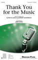 Thank You for the Music by ABBA. By Benny Andersson and Bjorn Ulvaeus. Arranged by Jerry Estes. For Choral (3-Part Mixed). Choral. 16 pages. Published by Shawnee Press.

This pop hit from ABBA is finally available as a single choral arrangement! What a wonderful selection to say “thank you” to someone special and a joyful number for your inspirational moment. Available separately: SATB, 3-Part Mixed, SSA, StudioTrax CD. Duration: ca. 4:05.

Minimum order 6 copies.