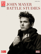 John Mayer - Battle Studies by John Mayer. For Guitar. Play It Like It Is. Softcover. Guitar tablature. 96 pages. Published by Cherry Lane Music.

Mayer's fourth studio CD debuted atop the Billboard charts upon its 2009 release. Here are note-for-note transcriptions of the singles “Who Says,” “Heartbreak Warfare” and nine more: All We Ever Do Is Say Goodbye • Assassin • Cross Road Blues (Crossroads) • Do You Know Me • Edge of Desire • Friends, Lovers or Nothing • Half of My Heart • Perfectly Lonely • War of My Life.