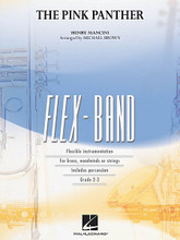 The Pink Panther by Henry Mancini. Arranged by Michael Brown. For Concert Band (Score & Parts). FlexBand. Grade 2-3. Published by Hal Leonard.

One of the most recognizable movie themes of all time! With its slinky swing style and familiar melody, this arrangement for flexible instrumentation is sure to become one of your most requested tunes.