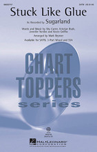 Stuck Like Glue by Sugarland. Arranged by Mark A. Brymer. For Choral (SATB). Pop Choral Series. 16 pages. Published by Hal Leonard.

The powerhouse duo Sugarland has multiple Grammy, CMA awards and more, and in 2010 soared up the charts with this irresistible tune with an incredibly catchy hook! A definite concert pleaser for all types of programs! Available separately: SATB, 3-Part Mixed, SSA, ShowTrax CD. Duration: ca. 3:15.

Minimum order 6 copies.