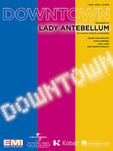 Downtown by Lady Antebellum. For Piano/Vocal/Guitar. Piano Vocal. 8 pages. Published by Hal Leonard.

This sheet music features an arrangement for piano and voice with guitar chord frames, with the melody presented in the right hand of the piano part as well as in the vocal line.