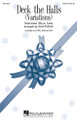 Deck the Halls ((Variations)). By Traditional Welsh Carol. Arranged by John Purifoy. For Choral, French Horn (SATB). Secular Christmas Choral. 12 pages. Published by Hal Leonard.

You'll be laughing all the way with these stylish and humorous variations on the Welsh carol! Traditional, classical, contemporary and jazz – fun for all ages! With piano and optional horn. Available separately: SATB, SAB, SSA. Duration: ca. 2:00.

Minimum order 6 copies.