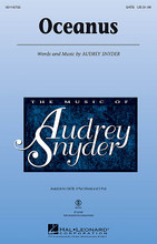 Oceanus by Audrey Snyder. For Choral (SATB). Contemporary Choral. Published by Hal Leonard.

Here is an expressive and lyrical tribute to the beauty and wonder of our world's oceans – the dance of light in the waters, the dolphins that frolic and play, the coral reef below, and so much more! The graceful 3/4 meter and fluid vocal lines help to create an excellent accessible choral showcase for school and community. Piano, with optional violin and bass.

Minimum order 6 copies.