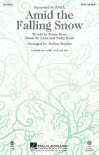 Amid the Falling Snow by Enya. By Enya and Nicky Ryan. Arranged by Audrey Snyder. For Choral (SATB). Secular Christmas Choral. 8 pages. Published by Hal Leonard.

The memories of a winter night are revealed in this lovely song by the artist Enya, with layered harmonies, gentle pulsing chords and an expressive, reflective text. You will set the perfect mood with the winter imagery portrayed in this easily learned selection. Available separately: SATB, SAB, SSA, ShowTrax CD. String parts (vn, va, vc, db) available as a digital download. Duration: ca. 3:00.

Minimum order 6 copies.