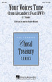 Your Voices Tune ((from Alexander's Feast)). By G. F. Handel. Edited by Matthew Michaels. For Choral (SATB). Treasury Choral. Published by Hal Leonard.

The concluding chorus from Handel's ode Alexander's Feast, this jubilant anthem will enhance many concert programs and will offer excellent teaching opportunities for developing baroque style.

Minimum order 6 copies.