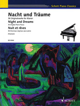 Night and Dreams (36 Original Pieces Schott Piano Classics). By Various. Edited by Monika Twelsiek. For Piano. Piano. Softcover. 70 pages. Schott Music #ED9048. Published by Schott Music.

Selected works from the 19th century to the present, around the subject of “night and dreams.” Includes: Reverie (Debussy) • Fantastic Duet of Two Trees at the Window, Op. 15 (Hindemith) • Lullaby, Op. 124 (Schumann) • Sweet Reverie, Op. 39 (Tchaikovsky) • and more. Late Intermediate to Advanced Level.