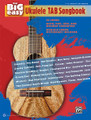 The Big Easy Ukulele Tab Songbook. (The Big Easy Songbook Series). By Various. By Various. For Ukulele. Book; Ukulele Method or Supplement. Ukulele. Jazz; Pop; Rock. Softcover. Guitar tablature. 216 pages. Hal Leonard #37072. Published by Hal Leonard.

This book contains 62 fantastic songs, all arranged for ukulele. Songs range from classic rock and pop to jazz standards and Christmas music. In addition to the jazz and Christmas tunes, songs by these artists are included: America • The Band • The Beatles • The Bee Gees • Jackson Browne • Jimmy Buffett • Eric Clapton • Cream • John Denver • The Doobie Brothers • Fleetwood Mac • Grateful Dead • Green Day • Michael Jackson • Journey • Led Zeppelin • Joni Mitchell • Van Morrison • Nickelback • The Rolling Stones • Spencer Davis Group • Rod Stewart • Them • Van Halen.