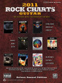 Rock Charts Guitar 2011 - Deluxe Annual Edition. (The Biggest Hits - The Greatest Artists). By Various. For Guitar. Authentic Guitar TAB; Book; Guitar Mixed Folio; Guitar TAB. Guitar Recorded Version. Rock. Softcover. Guitar tablature. 264 pages. Hal Leonard #37112. Published by Hal Leonard.

Thirty-six of 2011's biggest rock hits in full TAB. Artists range from Neon Trees and Disturbed to Santana and Muse. Titles: 1, 2, 3, 4 (Plain White T's) • 1983 (Neon Trees) • Animal (Neon Trees) • The Animal (Disturbed) • Another Way to Die (Disturbed) • Awake and Alive (Skillet) • Burn It to the Ground (Nickelback) • California Gurls (Katy Perry) • Cousins (Vampire Weekend) • Don't Stop Believin' (Journey) • East Jesus Nowhere (Green Day) • Halfway Gone (Lifehouse) • Hero (Skillet) • Junky Star (Ryan Bingham) • Last of the American Girls (Green Day) • Life After You (Daughtry) • Like We Used To (A Rocket to the Moon) • Little Smirk (Theory of a Deadman) • Monster (Skillet) • Neutron Star Collision (Love Is Forever) (Muse) • Never Gonna Be Alone (Nickelback) • Nothing but the Whole Wide World (Jakob Dylan) • Overcome (Creed) • Rain (Creed) • Resistance (Muse) • Rhythm of Love (Plain White T's) • Rock Problems (The Hold Steady) • Shakin' Hands (Nickelback) • Smile (Uncle Kracker) • Summer Day (Sheryl Crow) • Sunshine of Your Love (Santana) • This Afternoon (Nickelback) • This Too Shall Pass (OK Go) • A Thousand Faces (Creed) • Uprising (Muse) • Whole Lotta Love (Santana).