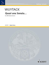 Quasi Una Sonata Score Xylophone, Metallophone And Glockenspiel. Percussion. Book only. 13 pages. Hal Leonard #SF9371. Published by Hal Leonard.