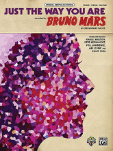 Just the Way You Are by Bruno Mars. By Khalil Walton and Pete Hernandez. For Piano/Vocal/Guitar. Artist/Personality; Piano/Vocal/Chords; Sheet; Solo. Piano Vocal. Pop. 8 pages. Alfred Music Publishing #37111. Published by Alfred Music Publishing.

Another pop chart No. 1 song performed by Bruno Mars with a very melodic hook and romantic lyric.