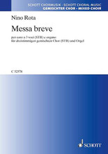 Messa Breve For Mixed Choir (3 Voices Stb) And Organ. Choral. Book only. 34 pages. Hal Leonard #C52578. Published by Hal Leonard.