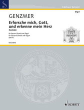 Erforsche Mich, Gott Und Erkenne Mein Herz Kantate Voice (sop Or Ten) And Organ. Vocal. Book only. 16 pages. Hal Leonard #ED20630. Published by Hal Leonard.