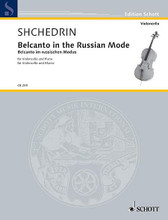 Belcanto In The Russian Mode For Violoncello And Piano. String. Book only. 16 pages. Hal Leonard #CB205. Published by Hal Leonard.