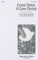 Come Down, O Love Divine by Penny Rodriguez. For Choral (SATB). Brookfield Choral Series. 8 pages. Published by Brookfield Press.

Uses: Pentecost, Dedication, General

Scripture: Acts 2:2-3

The chorale-like treatment of this beautiful text is a delight to sing and hear. A flowing melody woven into rich harmonies make this lyric come alive as a plea for God's spirit to come and dwell within us. Duration: ca. 3:20.

Minimum order 6 copies.