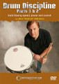 Drum Discipline, Parts 1 & 2. (Build Blazing Speed, Power and Control). For Drums. Percussion. DVD. Published by Centerstream Publications.

Master the rudiments and put a razor's edge on your technique with Dave “Bedrock” Bedrosian. He covers how to play and practice 40+ different rudiments; single and double stroke rolls; diddle rudiments; flams and drags; multiple bounce rolls; and more. Printable .pdf rudiments sheets are included. Daily practice with this DVD will produce results in 30 days or less! 80 min.