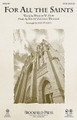 For All the Saints by Ralph Vaughan Williams (1872-1958). Arranged by John Purifoy. For Brass, Choral (SATB). Brookfield Choral Series. 12 pages. Published by Brookfield Press.

Uses: All Saints Day, Eternal Life, Heaven, Christian Heritage

Scripture: Hebrews 12:1

One of the most revered hymns of the church is given special treatment here by John Purifoy. The optional brass and percussion parts may be used with piano or organ accompaniment, generating a noble rendition of this majestic anthem.

Minimum order 6 copies.