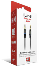 iLine Stereo Aux Cable. Hardware. General Merchandise. Hal Leonard #ILINE-SOE-IN. Published by Hal Leonard.

You'll probably use this one the most. It's a simple, straightforward stereo output extender for sending the stereo signal from your device to a 3.5mm stereo input (female) jack. It features two 1/8″ (3.5mm) male jacks. Length: 59″ (150cm).