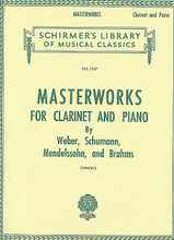 Masterworks For Clarinet And Piano (Clarinet and Piano). Edited by Eric Simon. For Clarinet, Piano (Clarinet). Woodwind Solo. Baroque and Classical Period. Difficulty: medium. Set of performance parts (includes separate pull out clarinet part). Solo part, full score notation and introductory text. 198 pages. G. Schirmer #LB1747. Published by G. Schirmer.
Product,57908,Dance Preludes for Clarinet and Piano"