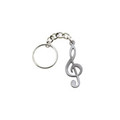 This antique brass keychain will make a great gift for any music lover. 
