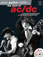 Play Guitar with the Best of AC/DC by AC/DC. For Guitar. Music Sales America. Softcover with CD. Guitar tablature. 128 pages. Music Sales #AM998052. Published by Music Sales.

This pack includes 2 CDs and a tab music book which allow you to play along to 13 of AC/DC's best hits with full “sound-alike” backing tracks. The book features authentic arrangements of songs with full tab and standard notation, as well as the melody line. In addition to backing tracks to all the songs, the CDs also feature full performance tracks so you can hear what it's supposed to sound like before you play it yourself.

Songs: Back in Black • Dirty Deeds Done Dirt Cheap • For Those About to Rock (We Salute You) • Hells Bells • Highway to Hell • It's a Long Way to the Top • Let There Be Rock • Rock and Roll Ain't Noise Pollution • Rock 'n' Roll Train • Thunderstruck • T.N.T. • Whole Lotta Rosie • You Shook Me All Night Long.