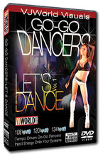 VJ World Visuals - Go-Go Dancers. DVD. DVD. Global Creative Group #632197031699. Published by Global Creative Group.

VJ World Visuals – Go-Go Dancers is a fun, tempo-driven DVD. These nine talented professional go-go dancers will surely inject energy onto your screens! Each edited BPM auto-loop will fit the music mix you choose to play. These DVDs are seen in the world's best bars and nightclubs, used by DJ & VJ professionals around the globe. Get three DVDs and use different tempos on a variety of screens for a great effect. OK girls, let's dance! 1 hr., 40 min.