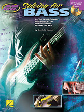 Soloing for Bass. (A Contemporary Approach to Improvising in Any Style). For Electric Bass. Musicians Institute Press. Softcover with CD. Guitar tablature. 96 pages. Published by Musicians Institute Press.

A topic not often broached for bass guitar, improvising a solo can be a scary and mysterious situation for many bass players. Have no fear! This excellent book/CD pack delivers all you need to become a master soloist, no matter what style of music you play. Featuring loads of solo exercises, clear and concise theory discussion, and plenty of play-along tracks, you'll learn the tricks and tools of soloing for bass. Covers: major scale modes, melodic minor scale modes, harmonic minor scale modes, symmetrical scales, modal interchange, key-center playing, scale substitutions, superimposition, and more!