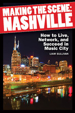 Making the Scene - Nashville. (How to Live, Network, and Succeed in Music City). Book. Softcover. 266 pages. Published by Hal Leonard.

Nashville may be considered the epicenter of country music, but today, this thriving music industry town is home to a diverse array of musicians and musical styles. Combine that musical community with a “livable” town that's more friendly and affordable than some coastal music cities, and it's no wonder that musicians continue to flock to Nashville to play, write, record, produce, and live otherwise fulfilling lives.