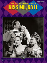 Kiss Me, Kate. (Vocal Selections). By Cole Porter. For Piano/Vocal. Book; Piano/Vocal/Chords; Shows & Movies. Piano/Vocal/Guitar Artist Songbook. Broadway. Softcover. 120 pages. Alfred Music Publishing #36270. Published by Alfred Music Publishing.

This songbook contains all of the classic songs from Cole Porter's greatest success, the hilarious and tuneful Broadway production Kiss Me, Kate. A total of 19 songs are featured in the book, which includes two that were never used. The book also includes an essay about the history of the show, illustrations and memorabilia from its various productions, and a personal remembrance from Patricia Morison, who played Kate in the original Broadway run. Titles: Another Op'nin', Another Show • Why Can't You Behave? • Wunderbar • So in Love • We Open in Venice • Tom, Dick or Harry • I've Come to Wive It Wealthily in Padua • I Hate Men • Were Thine That Special Face • I Sing of Love • Too Darn Hot • Where Is the Life That Late I Led? • Always True to You in My Fashion • Bianca • Brush Up Your Shakespeare • From This Moment On • I Am Ashamed That Women Are So Simple • We Shall Never Be Younger • What Does Your Servant Dream Bout.