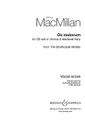 Os Mutorum. (from the Strathclyde Motets Soprano Duet (or Choir) and Medieval). By James Macmillan. For Harp, Mixed Choir (SS). Boosey & Hawkes Sacred Choral. Softcover. 8 pages. Boosey & Hawkes #M060120763. Published by Boosey & Hawkes.