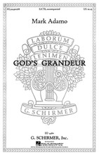 God's Grandeur by Mark Adamo. For Choral (SATB). Choral. 12 pages. Published by G. Schirmer.
Product,57995,Broken Psalm Choral Score Mixed Choir (SATB) And Organ"