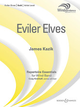 Eviler Elves. (Windependence Artist Level (Grade 5)). By James Kazik. For Concert Band (Score & Parts). Boosey & Hawkes Concert Band. Grade 5. Published by Boosey & Hawkes.

Using the creative imagery of mischevious and somewhat sinister elves, James Kazik plays tricks on the ears with this innovative composition. Rich with dark and gritty sonorities, Eviler Elves will make a stunning yet entertaining addition to any concert program. Dur: 4:00.