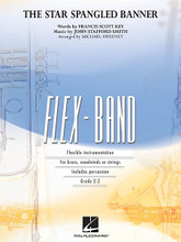 The Star Spangled Banner by Francis Scott Key and John Stafford Smith. Arranged by Michael Sweeney. For Concert Band (Score & Parts). FlexBand. Grade 2-3. Published by Hal Leonard.

Opening with an attention-getting fanfare and scored for just about any combination of instruments, here is an extremely versatile, yet great-sounding arrangement of our national anthem.